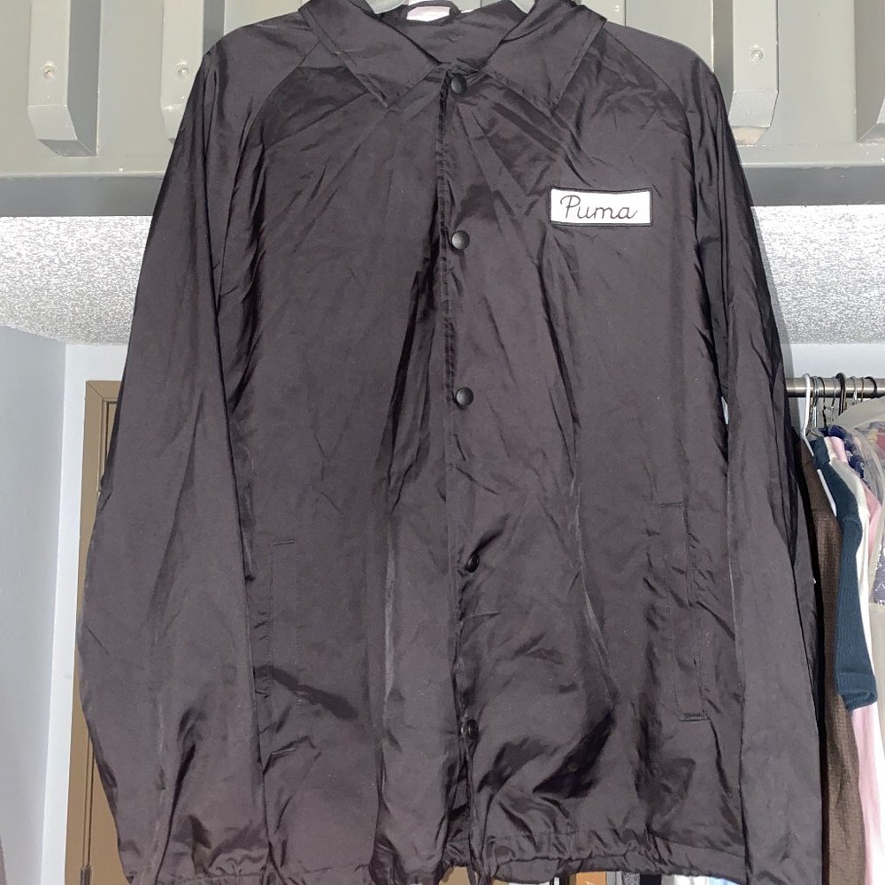 Puma Mens Button Down Jakcet